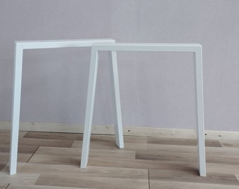 SOFIA (71cm)–Pied de table design PONT design en métal fabrication française (vendu à l'unité)