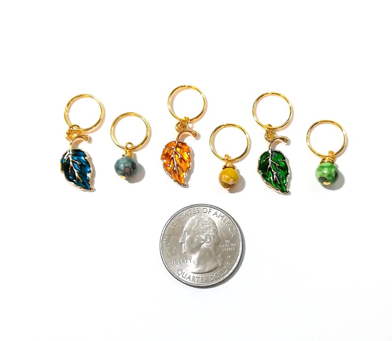 Dread Beads Sisterlocks Boho Hair Jewelry Gemstone /& Leaf Charm Hair Jewelry Set Braid Rings Hair Hoops Loc Jewelry Hair Beads