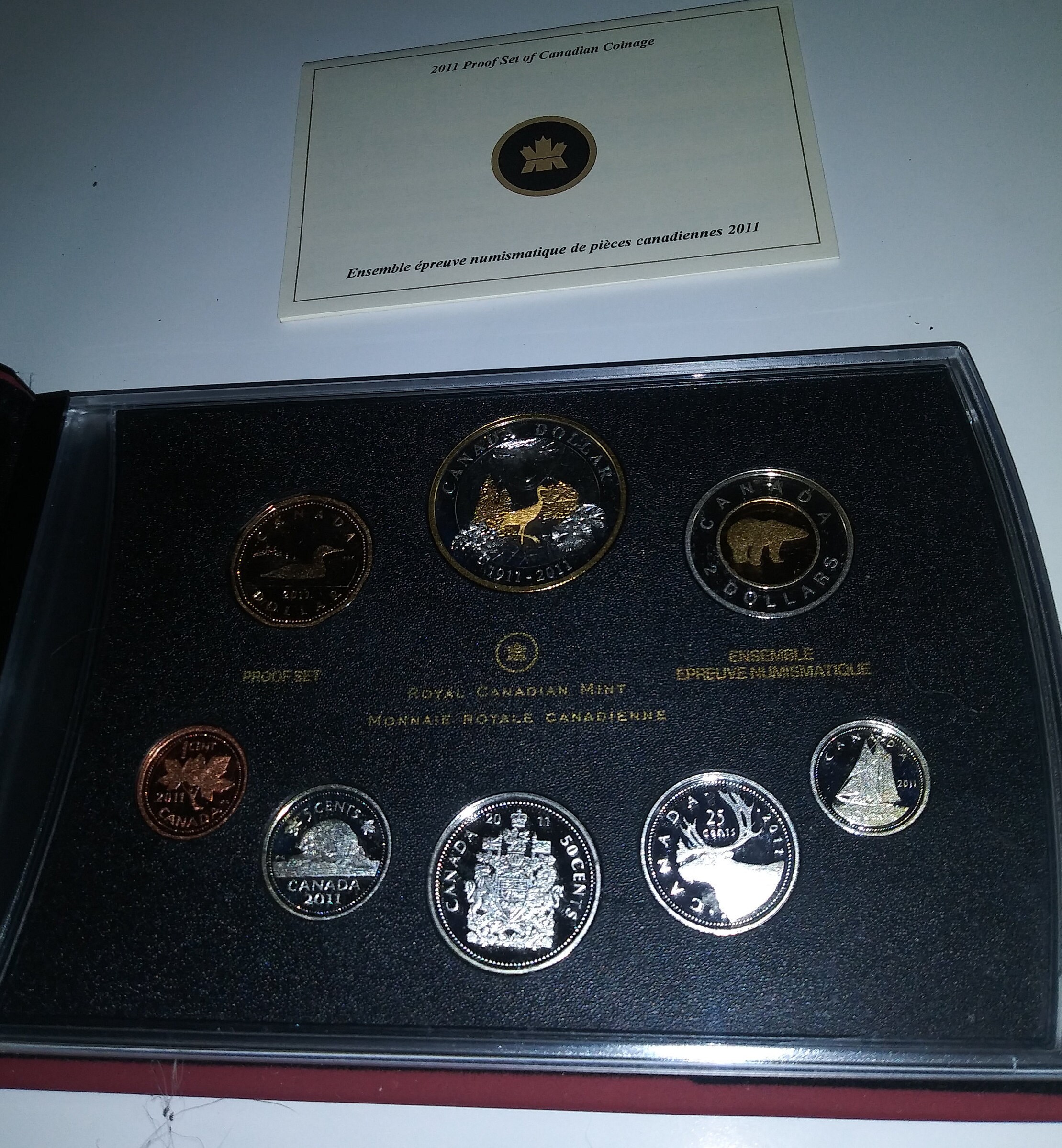 Canada 2011 100th Anniversary of Parks Canada Double Dollar Set