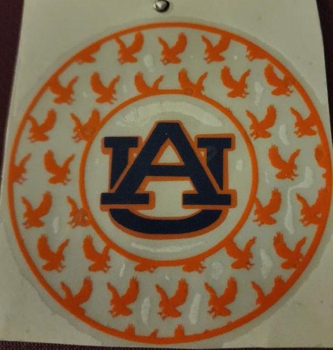 Auburn University NCAA Vinyl Decal Sticker (24") - Officially Licensed For Laptop, Car, Water Bottle - View #5