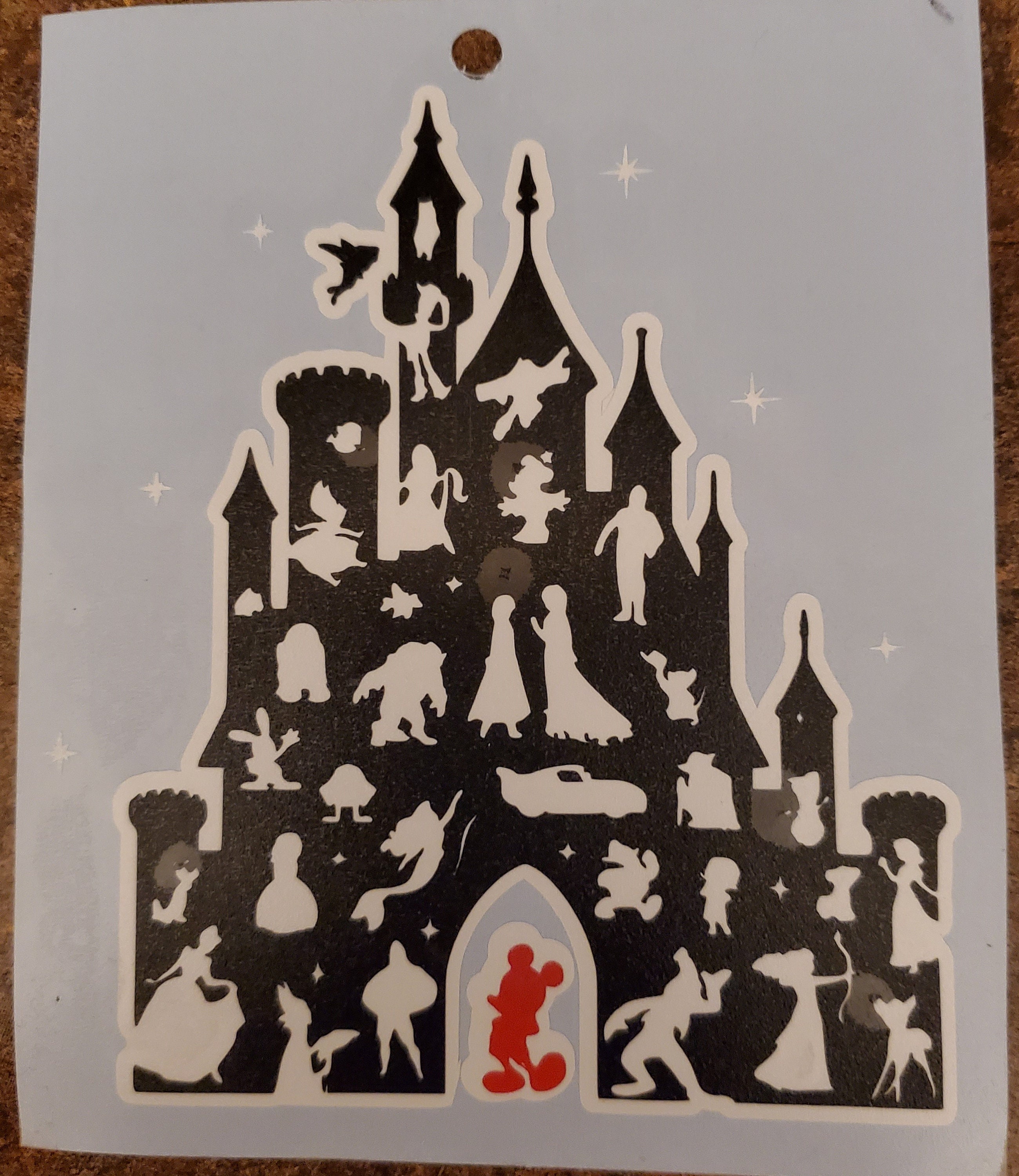 Vinyl Car Decal Disney Castle Free Shipping Etsy