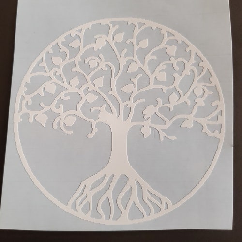 Tree of Life Vinyl Decal 2 Sizes Wall or Outdoor Application Etsy