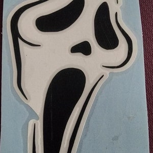 Vinyl decal - Scream- Free shipping