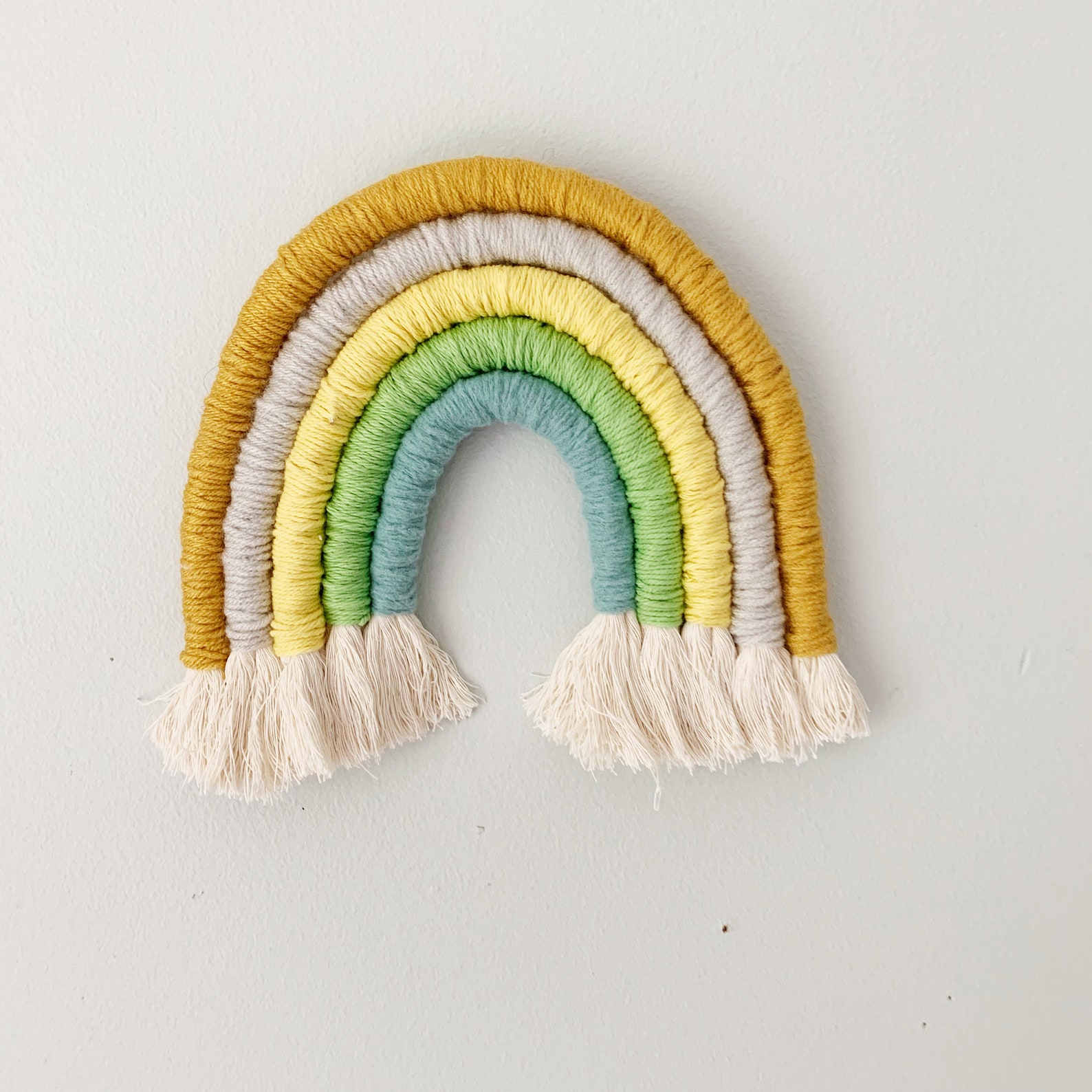 DIY Rope Rainbow Wall Hanging . DIY Rope Rainbow Wall Hanging Kit
