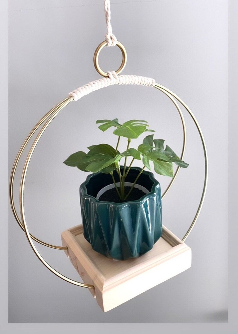 10 Modern Plant Hanger Plant Decor Hanging Planter Modern Etsy