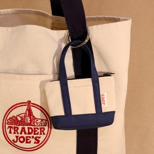 Micro Tote Bag - Bolsa con cremallera / ¡El bolso de mano favorito de tu bolso de mano!