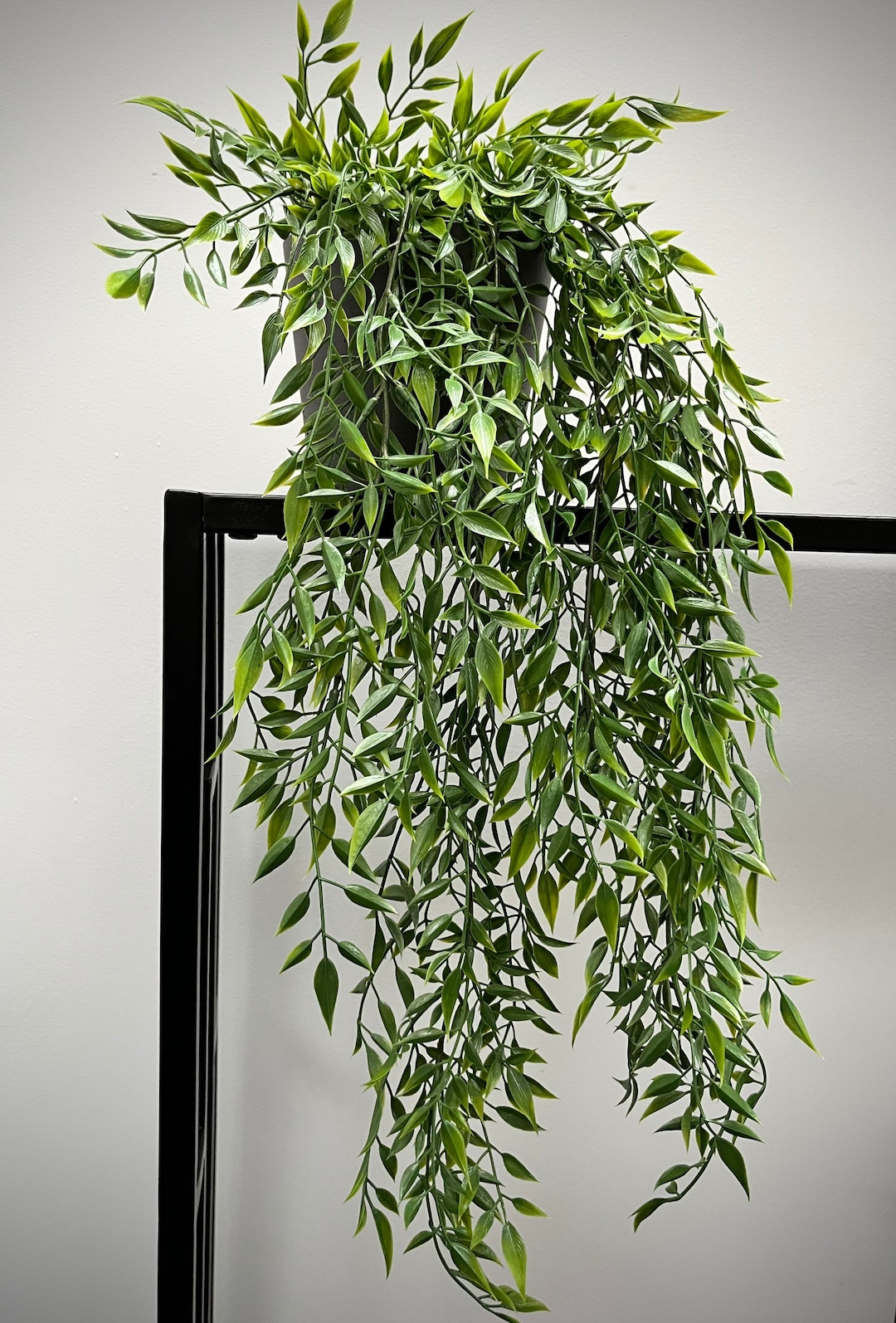 Faux Green Mini Leaf Artificial Trailing Plant Faux Trailing Etsy UK