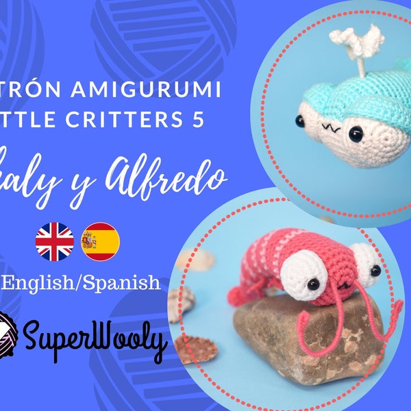 Little Critters 5. MAR: Whaly and Alfredo. Superwooly pattern