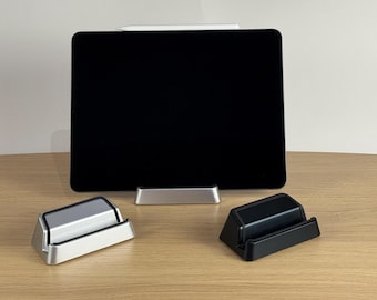 CNC Aluminum iPad Stand | Minimalist Tablet Holder for Drawing & Display