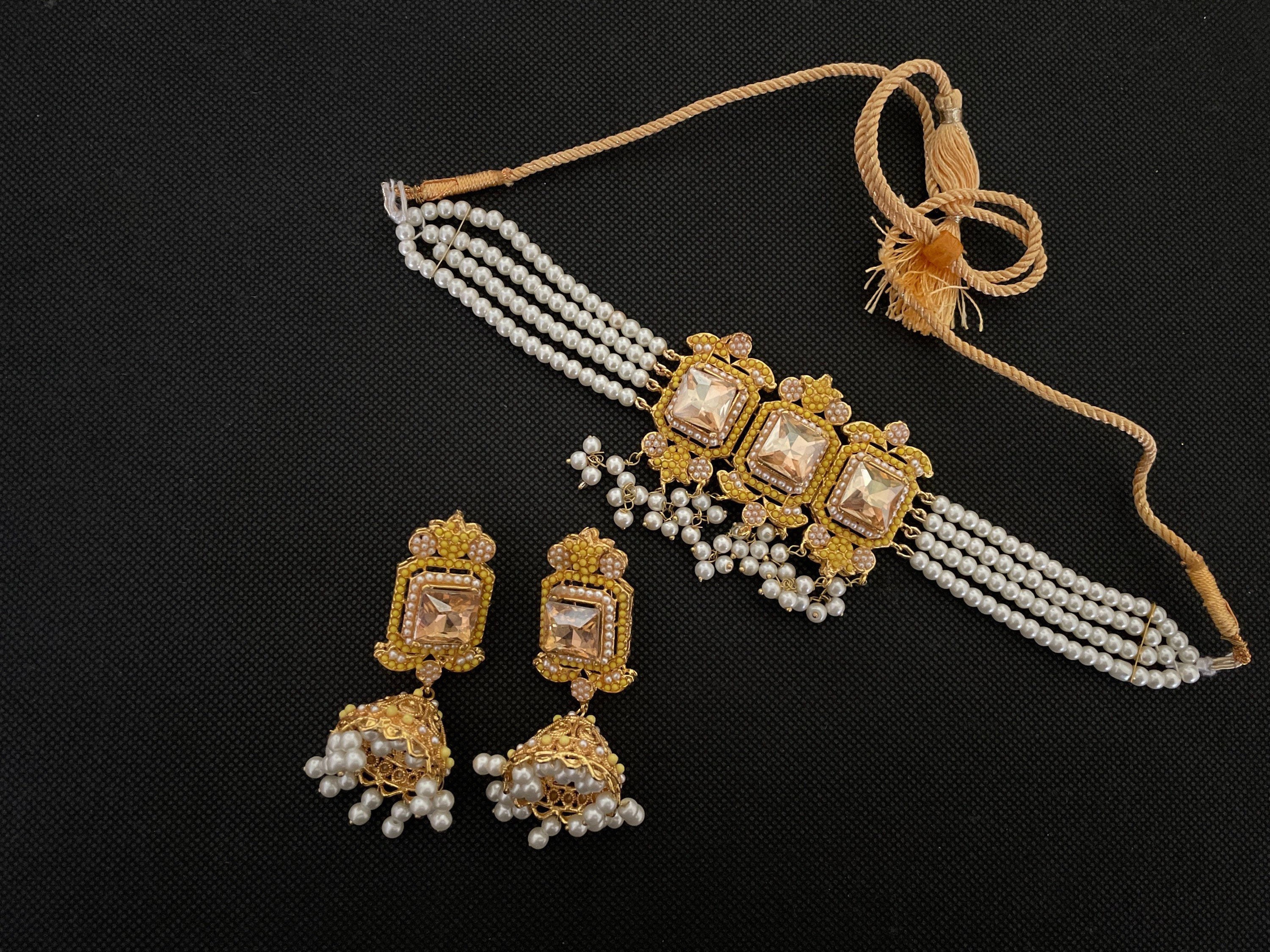 Pakistani Jewelry Indian Jewelry Kundan 
