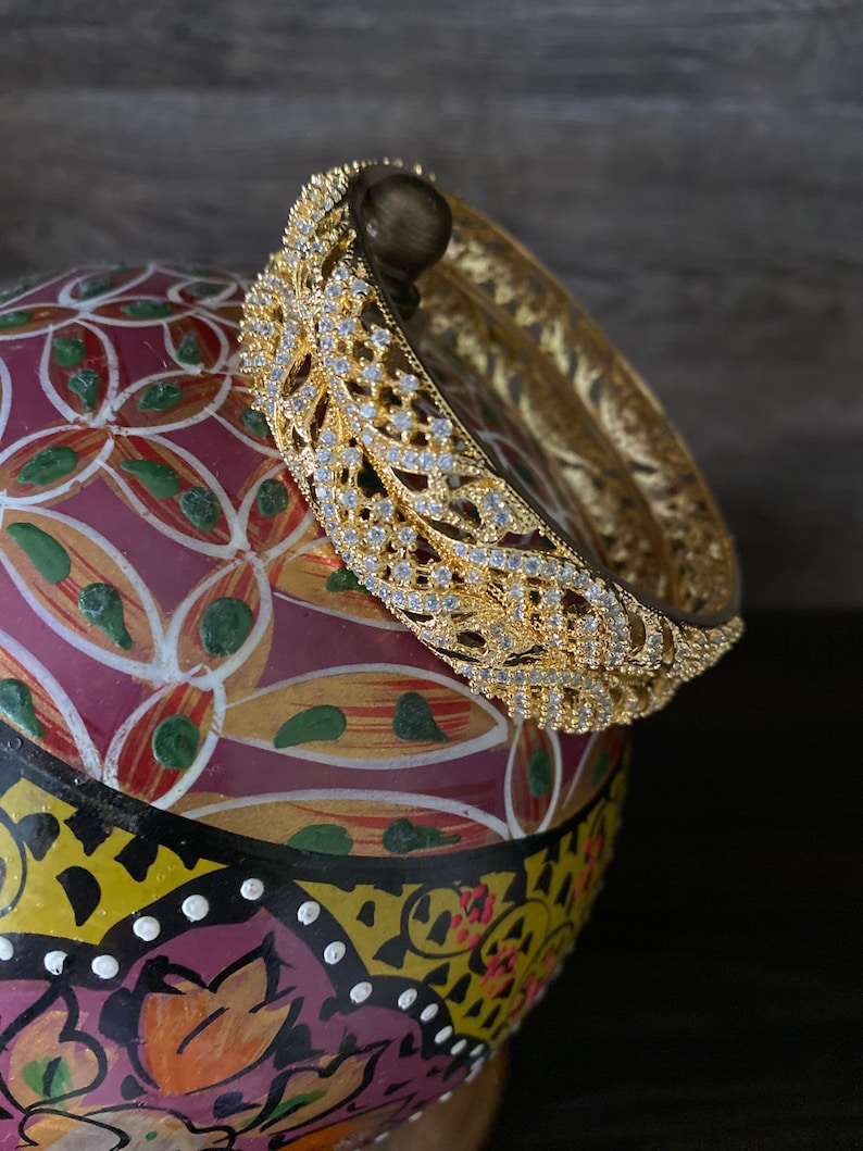 kundan bangles kara set handmade Pakistani wedding party jewelry size 2.4 meena kari jewelry Pakistani jewelry indian women jewelry
