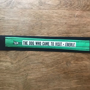 Bookmark Up-cycled Vintage Book Spine The Dog Who Came To Visit