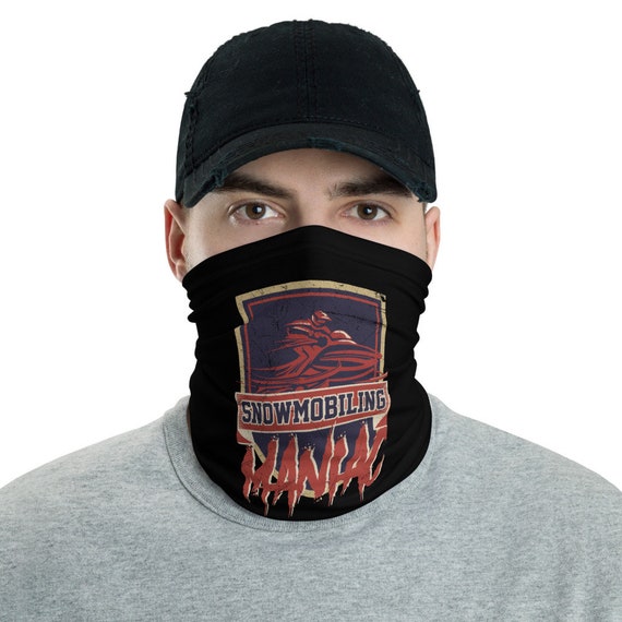 Snowmobile Maniac Snowmobile Face Mask 