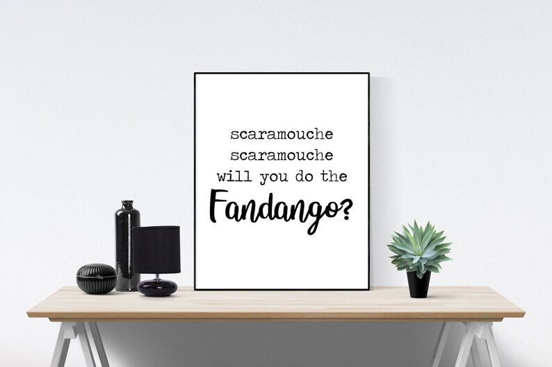 Scaramouche Scaramouche Lyrics Bohemian Rhapsody Queen Rock Music Art Print