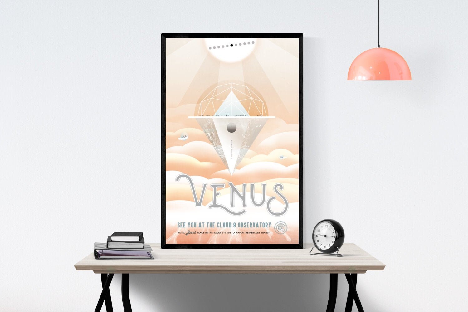 Visions of the Future | Venus | Solar System | NASA JPL | Outer Space Art | Space Tourism Artwork | Floating City | Cloud 9 Observatory