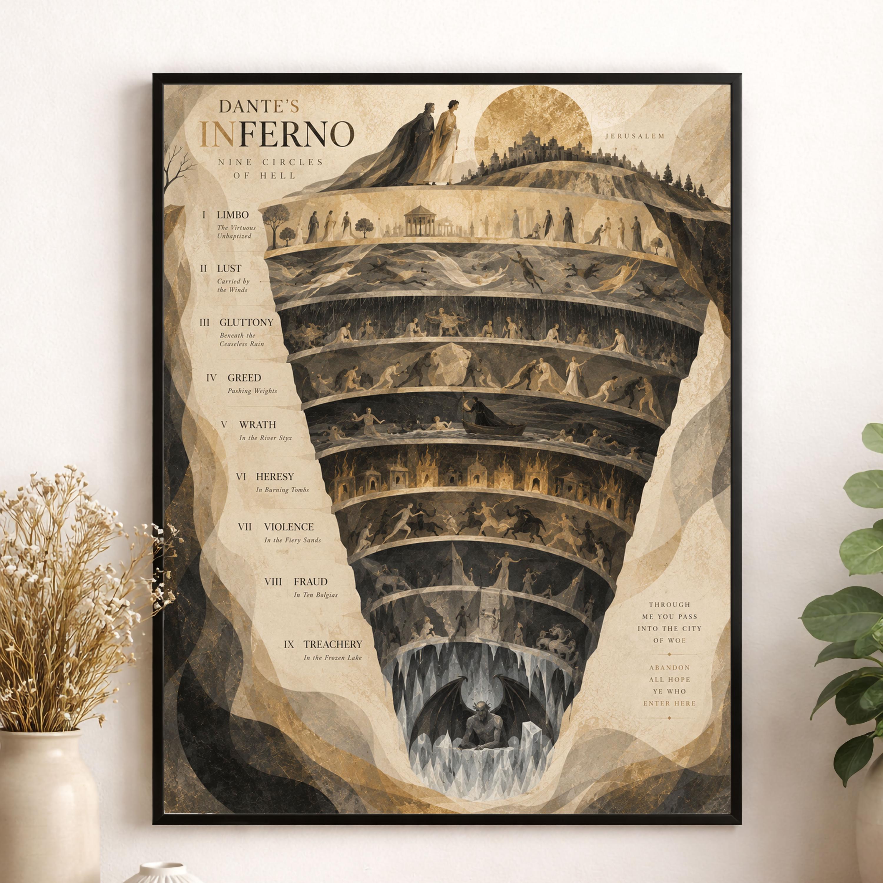 Circles of Hell - Etsy Canada