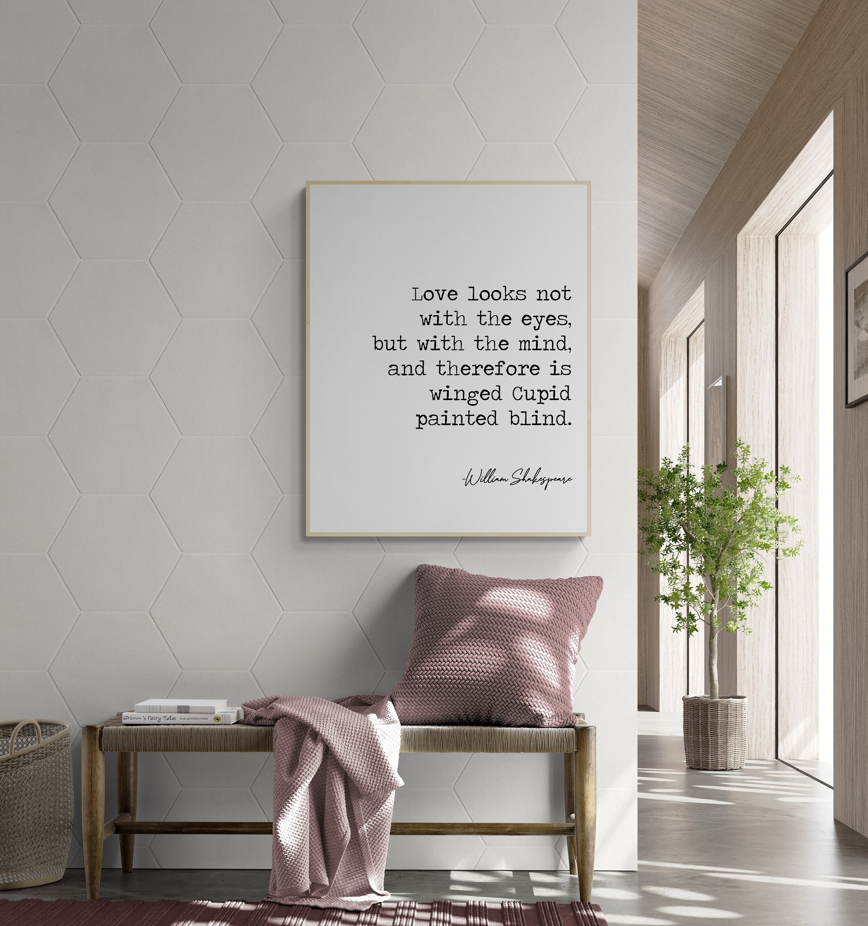 Love Looks Not With the Eyes Cupid William Shakespeare A