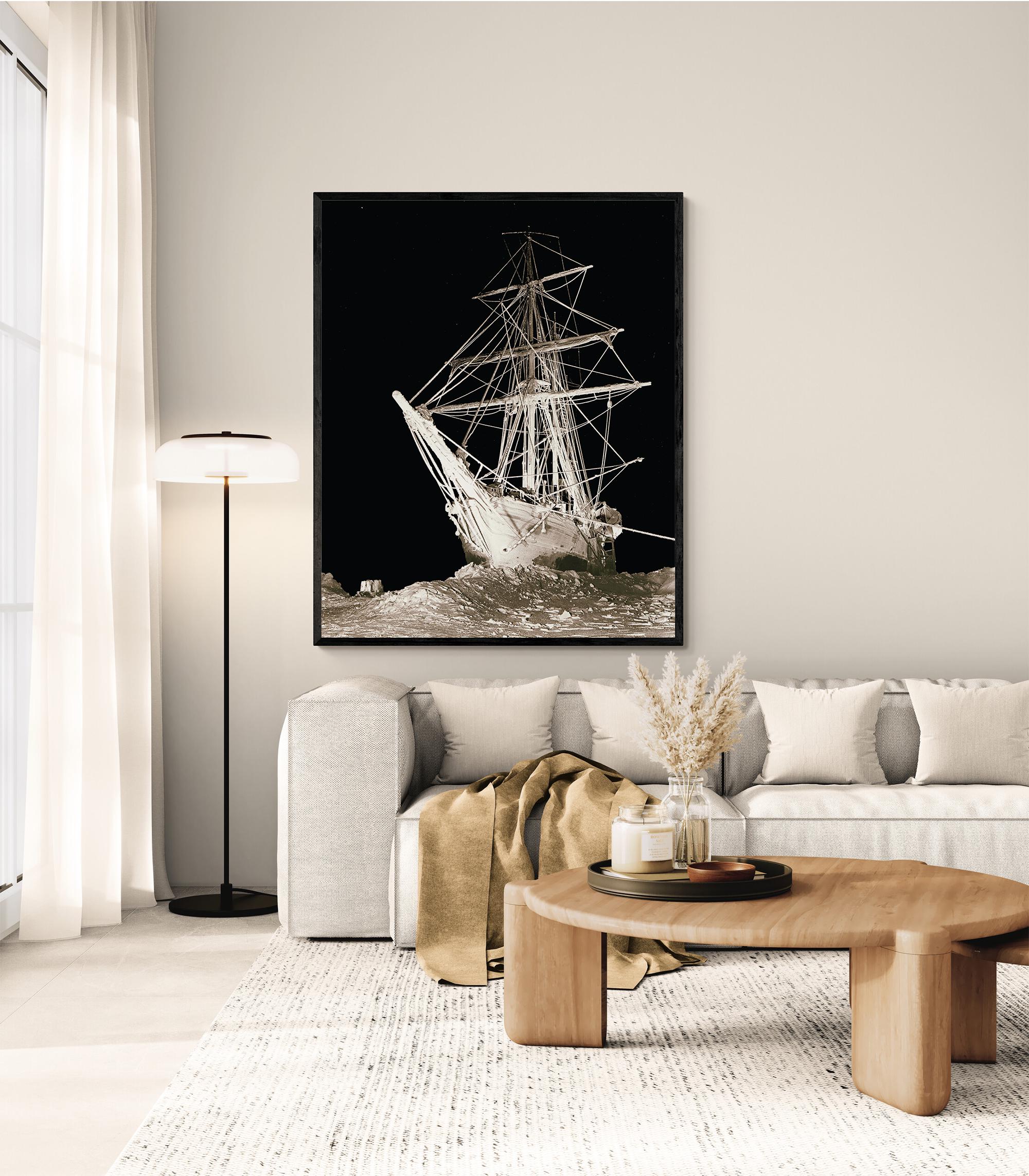 Endurance Ship Wall Art Print – Shackleton's 1915 Antarctic
