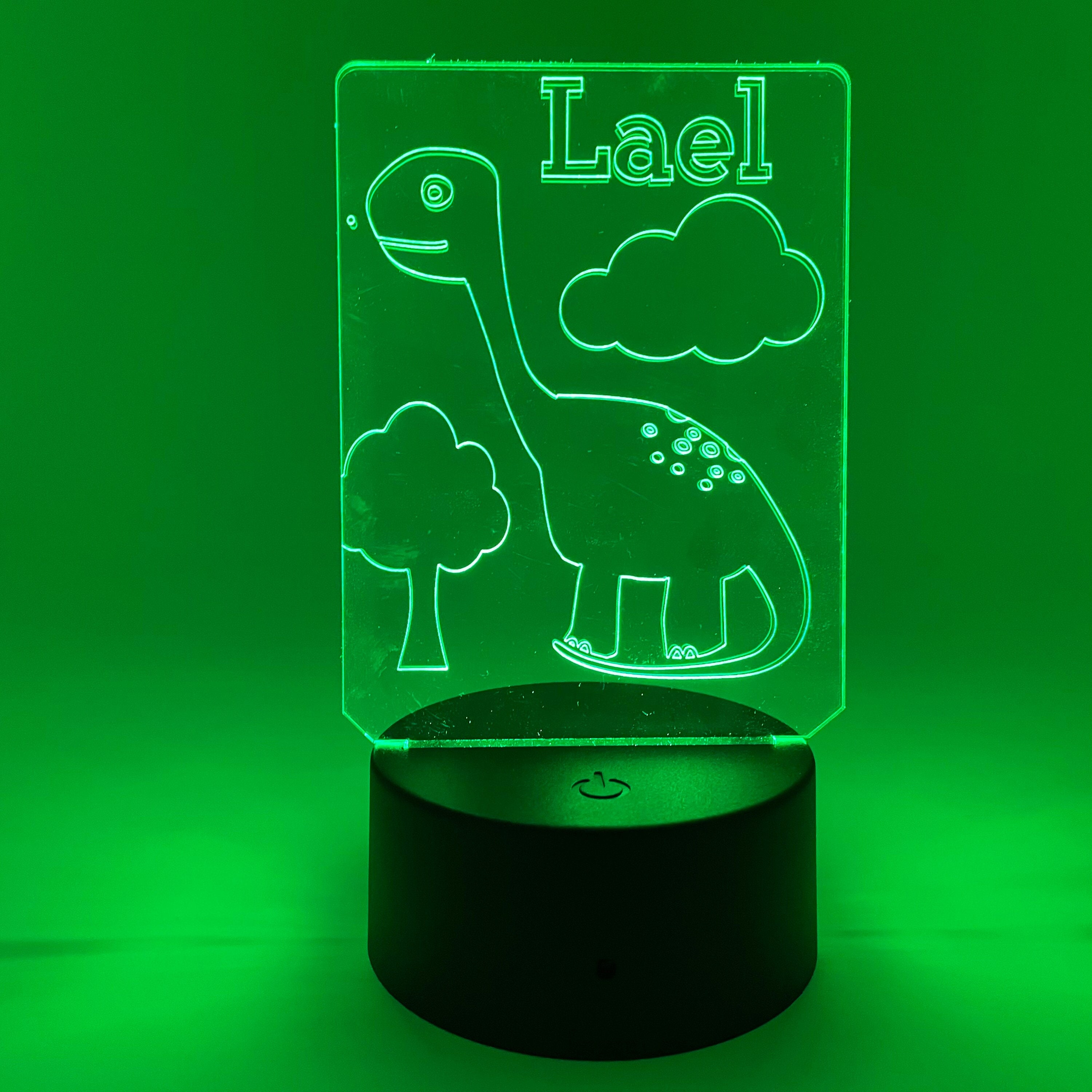 Brachiosaurus / Dinosaur Nightlight / Letrero LED - Etsy México Brachiosaurus / Dinosaur Nightlight / Letrero LED - Etsy México