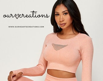 Long sleeve active wear set