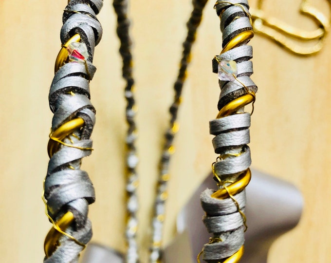 Wedding crowns in silver , suede,  metal and swarovski  / Stefana gamou asimenia me kastor , metalo kai swarovski