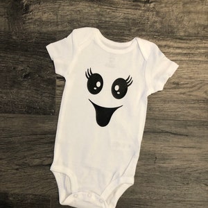 baby girl ghost bodysuit | baby girl Halloween | baby Halloween costume | baby’s first Halloween | baby ghost | hot Halloween costume
