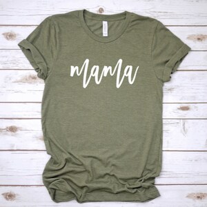 Mama shirt, Mom shirt, Women&#39;s graphic tee, Mom gift, Gift for Mom,