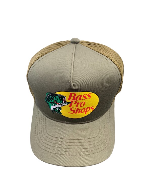 Buy Bass Pro Shop Mesh Trucker Hat Adjustable Baseball Cap One Size Army  Green Online in India 