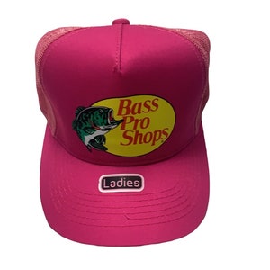 Pink Bass Pro Shops Trucker Mesh Hat Adjustable Cap One Size