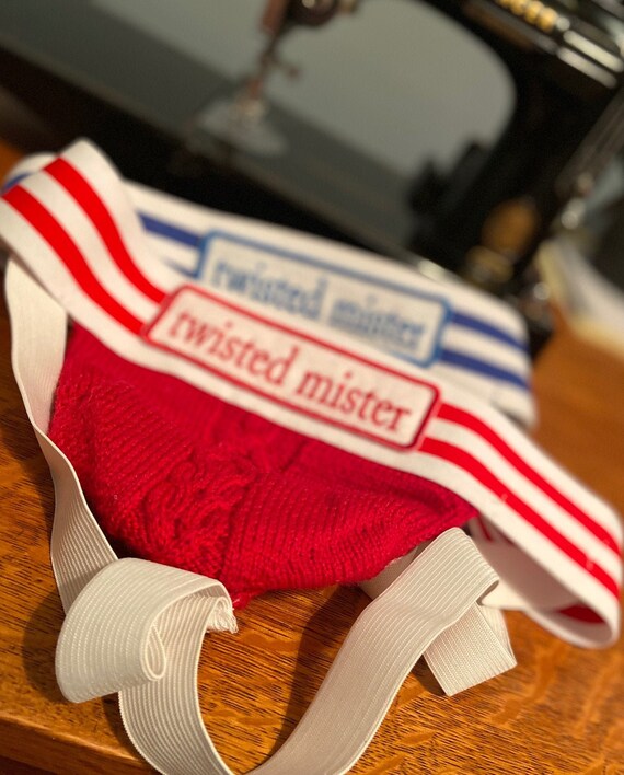 PATTERN ONLY Twisted Mister Knitted Jock Strap Pouch and Jock Etsy