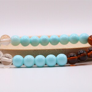 Water Turtle Beaded Bracelet | Anime and Manga Style Bracelet | Stretch Bracelet