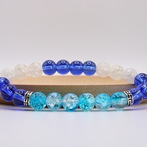 Water Tribe Beaded Bracelet | Anime and Manga Style Bracelet | Stretch Bracelet