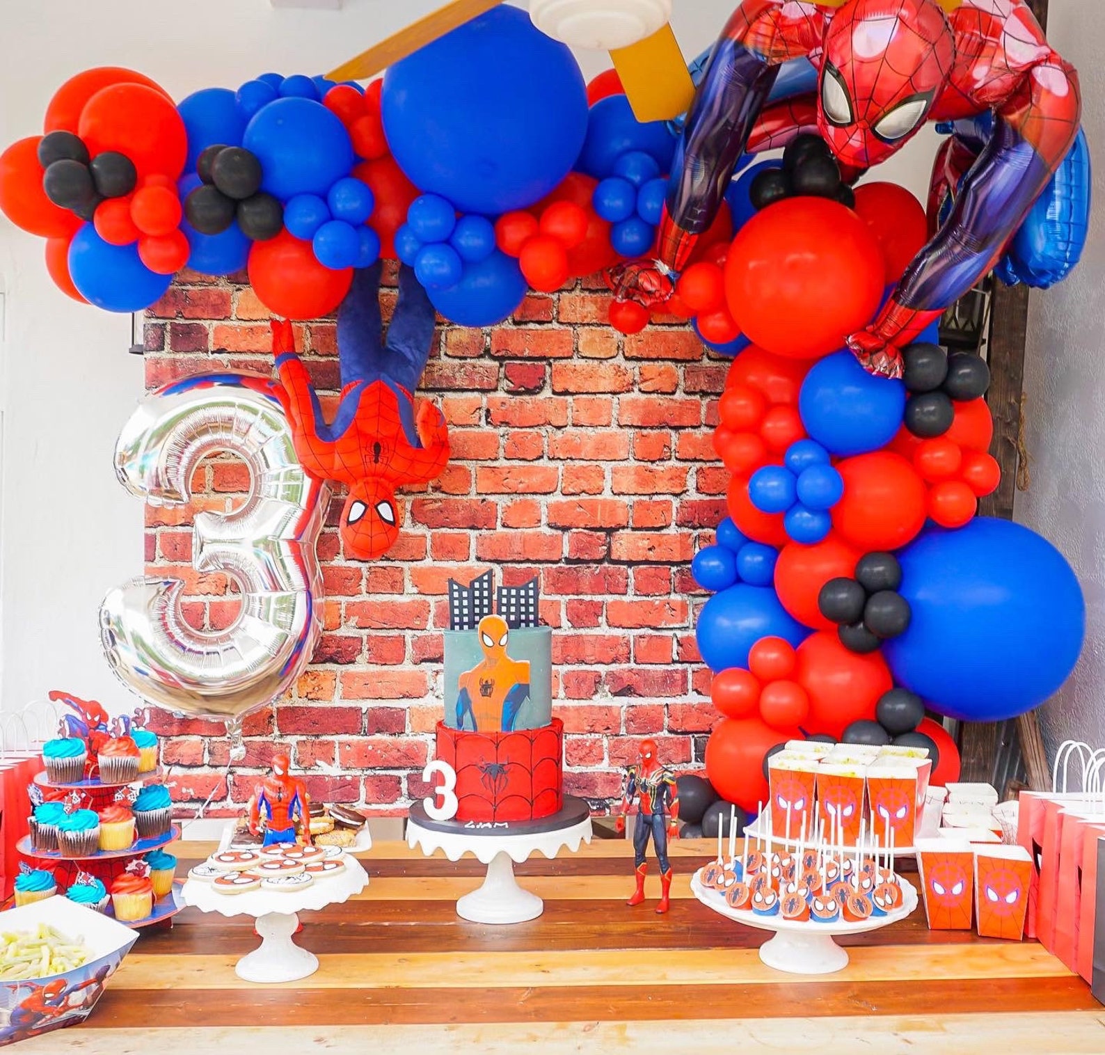 Spiderman Balloon Garland Perfect Diy Garland For Any Occasion Fast