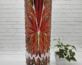 Niestandardowy kubek Elvis Flame / Elvis / Wykonany na zamówienie / Personalizuj