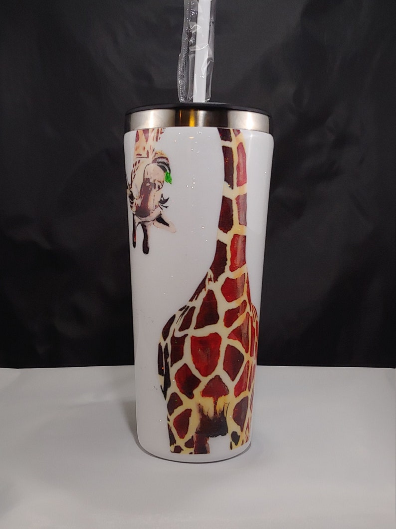 Custom Giraffe Tumbler / Giraffe / Custom Made / Personalize / | Etsy