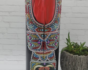 Niestandardowy Elvis Gypsy / Totem Pole Tumbler / Elvis / Wykonany na zamówienie / Personalizuj