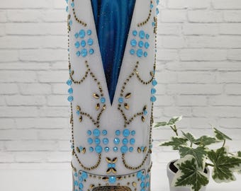 Spersonalizowany kubek Elvis Aqua Blue Vine / Elvis / Wykonany na zamówienie / Personalizuj