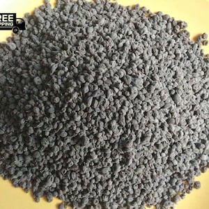 May include: A close-up shot of a pile of small, dark gray, dried berries on a yellow plate. The berries have a wrinkled texture. The image includes a "FREE SHIPPING" graphic in the upper left corner.