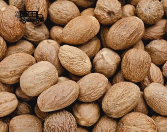 Nuez moscada india entera (Jaifal) — Sin tratar y natural — Especia aromática — Orgánica
