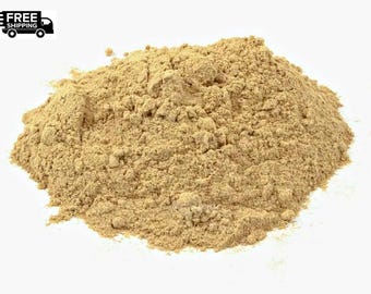 May include: A pile of light brown powder against a white background. The powder has a fine, granular texture and appears to be a spice or food ingredient. The image includes a "FREE SHIPPING" graphic in the upper left corner.