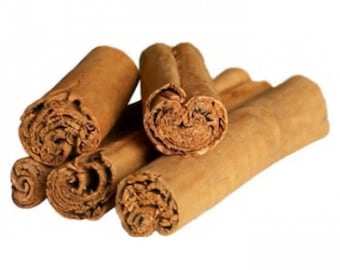 Canela en rama entera — Canela pura de la India — Especia aromática — 100 g — 100 % natural