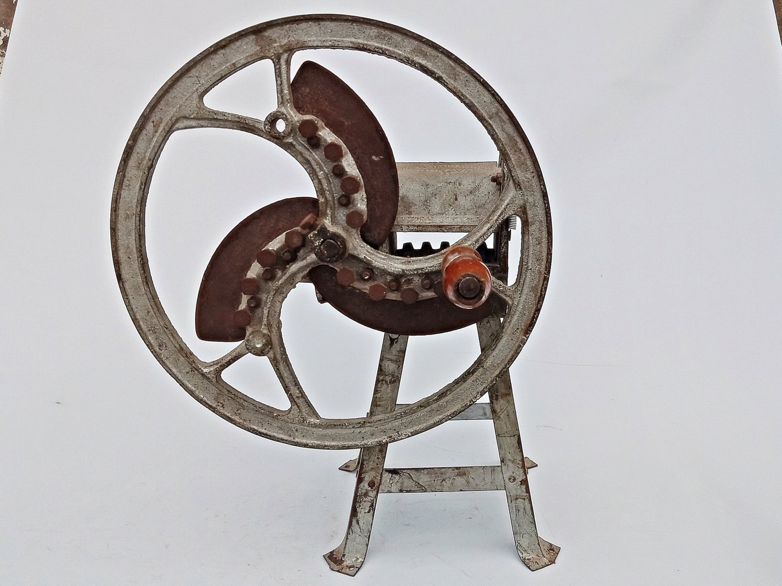 Small Old Vintage Rare Corn Stalk Forage chopper Chaff Cutter Etsy