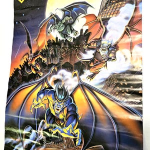Vintage Disney Gargoyles Animated TV Series &quot;Stone Warriors&quot;  1995 Poster 23x35-NEW Very Rare