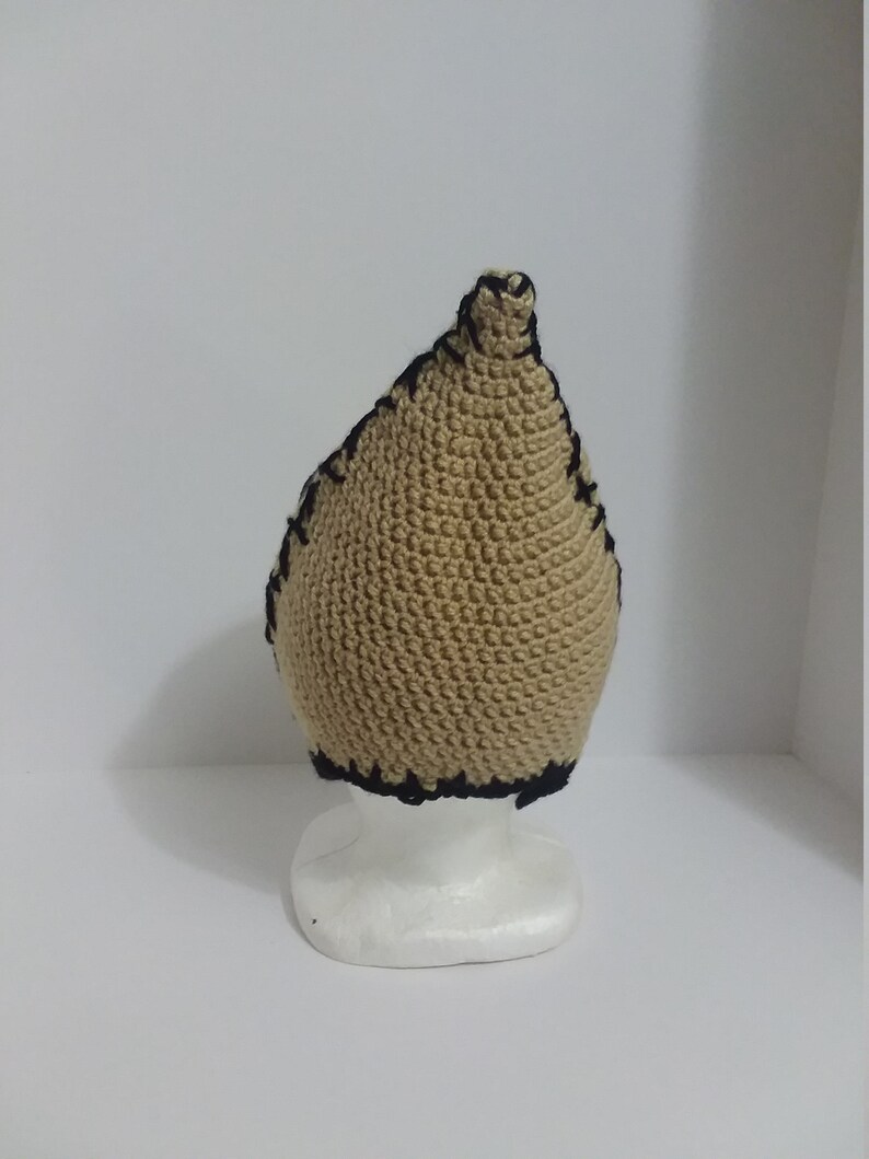 Oogie Boogie Inspired Hat Nightmare Before Christmas Crochet Hat with Ear Flaps Made to Order