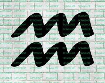 Download Aquarius svg | Etsy