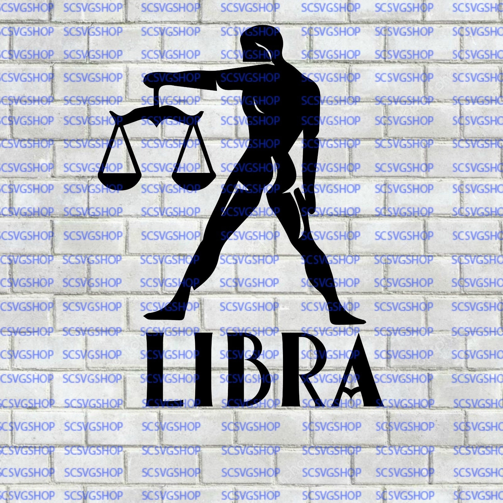 Download Libra SVG cut file Zodiac Birthday Horoscope Sign | Etsy