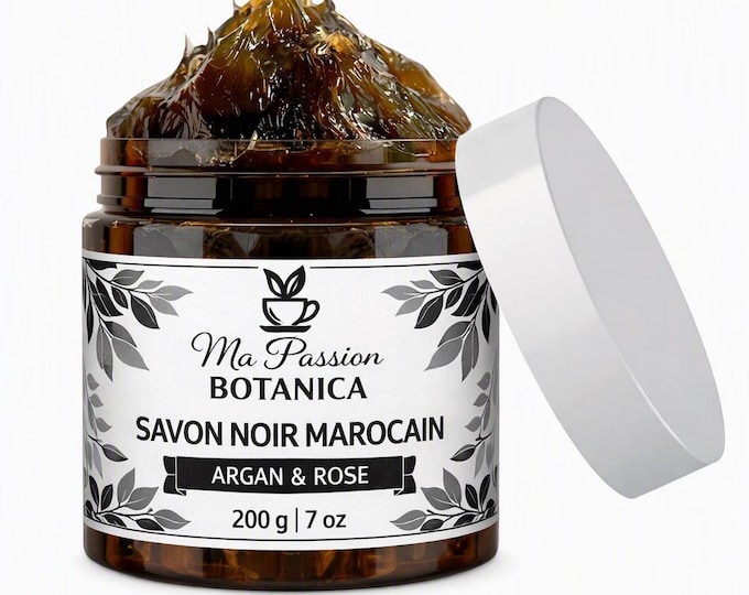 Savon marocain noir beldi niacinamide