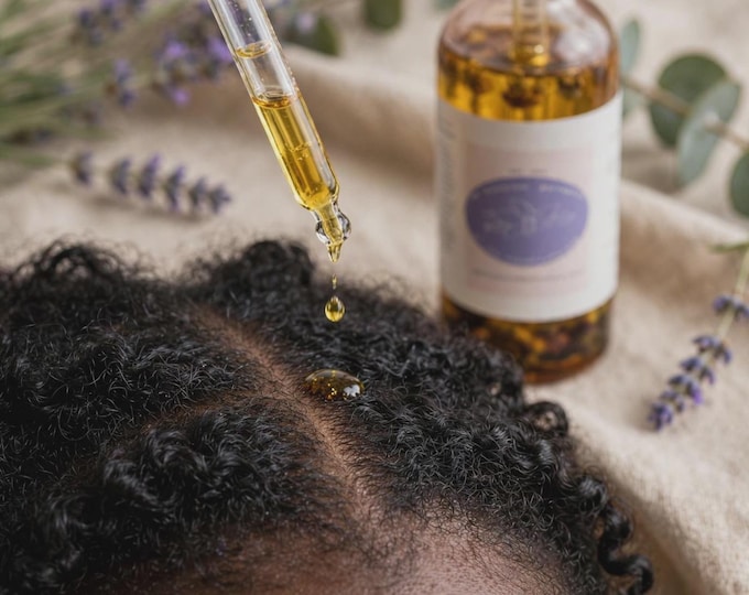 Sérum mélange d'huiles naturelles & spray pousse des cheveux
