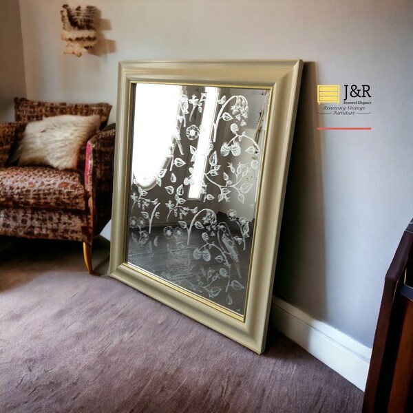 Etched Mirror - Etsy