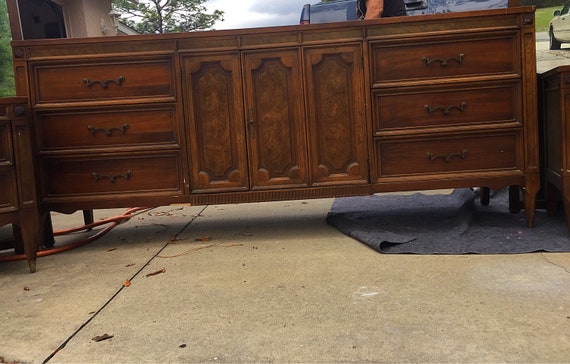 american of martinsville dresser 1980 American of Martinsville Carved French Provincial Dresser  House of  Andaloo